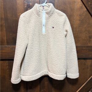 Tommy Hilfiger Neutral Beige Sherpa Jacket